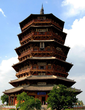 Деревянная пагода Инсянь 
